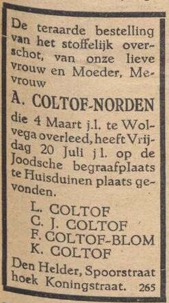 Coltof Norden