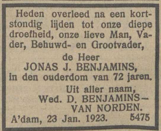 NIW 26-1-1923