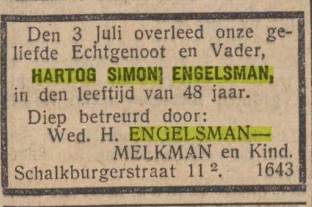 Hartog Simon Engelsman