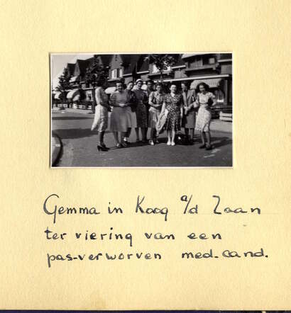 Dispuut-Gemma-in-Koog-ad-zaan-met-Hannie-Schaft