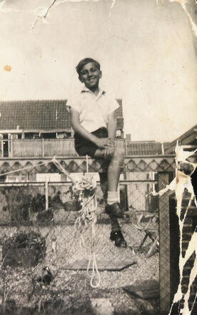 Gerd Domp, about 12 years old