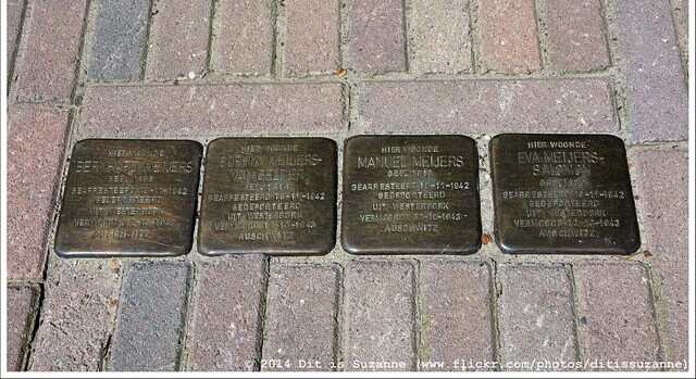 Stolpersteine Meijers-Salomons te Geesteren gem. Borculo