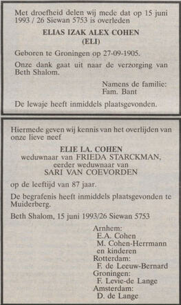 Elias Izak Alex Cohen