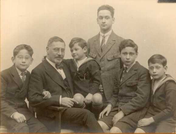 Elias Spitz and his five sons