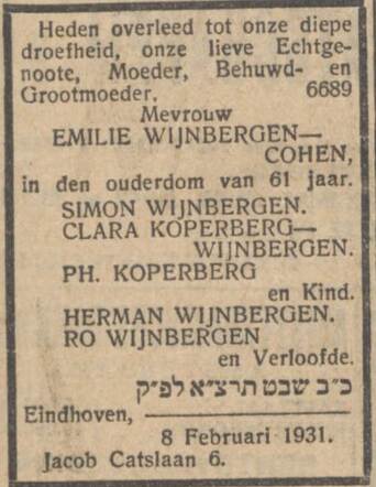 Emilie Wijnbergen Cohen