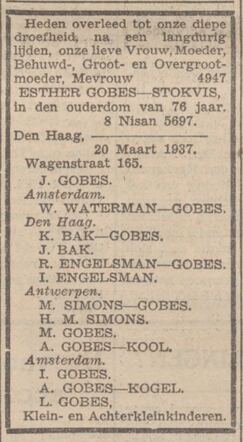 Esther Gobes-Stokvis