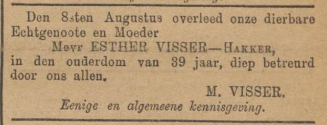 Esther Visser-Hakker