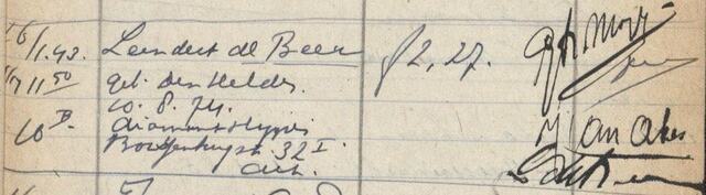 Fouilleringsrapport Leendert de Beer