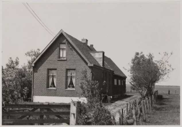 Groeneweg 68. Foto C.F. Jansen juni 1954, beeldbank