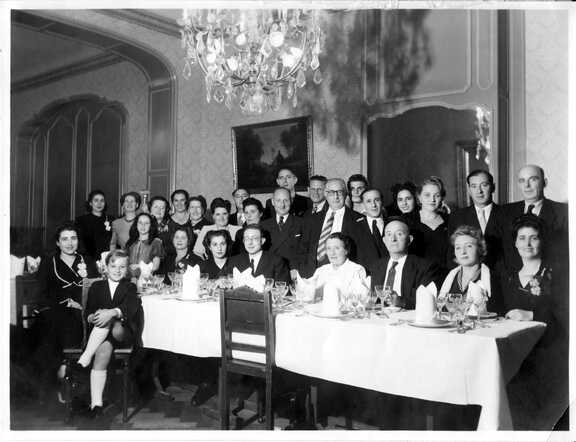 Groepsfoto familie Silas