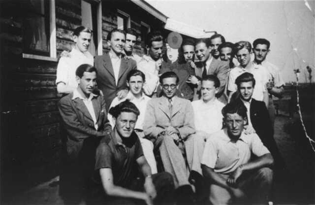 Günter Röttgen in kamp Westerbork