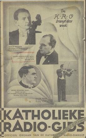 Lejb (Leib) Gutkind trad onder het pseudoniem Lucian Dobrodziecki regelmatig als tenor op voor de  radio.