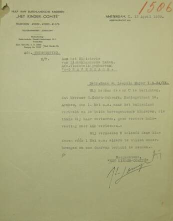 Hans Werner en Leopold Mayer kunnen niet bij Cohen Arnhem blijven