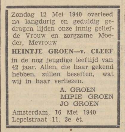 Heintje Groen-van Cleef