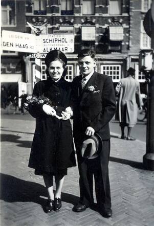 Heinz Freudenthal en Karola Elly Freudenthal-Spinner
