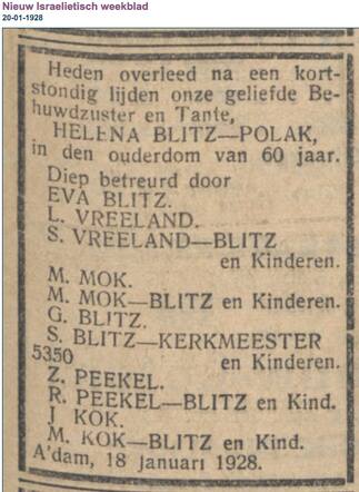 Helena Blitz-Polak