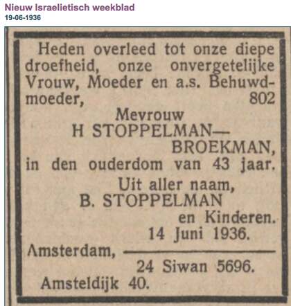 Henderina Stoppelman-Broekman