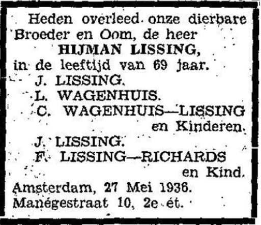 Hijman Lissing