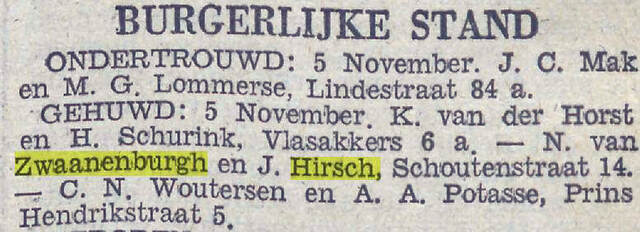 Provinciale Overijsselsche en Zwolsche Courant, 05.11.1940