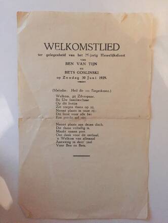 Welkomstlied