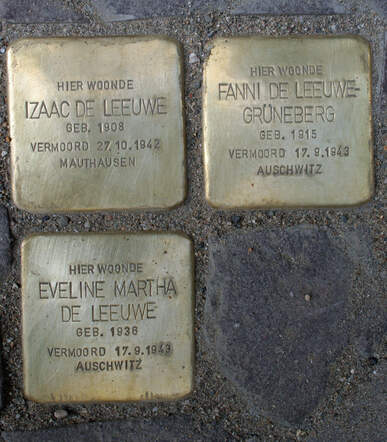 Stolpersteine Luttekestraat 40 te Zwolle