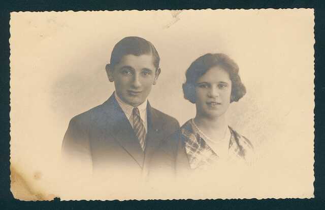 Israel Gerard van der Hal met zijn zusje Hendrika