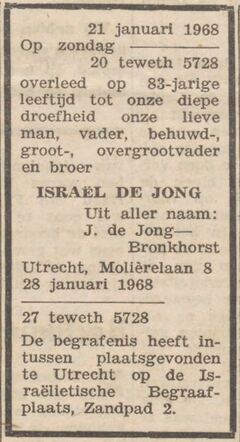 Israel de Jong