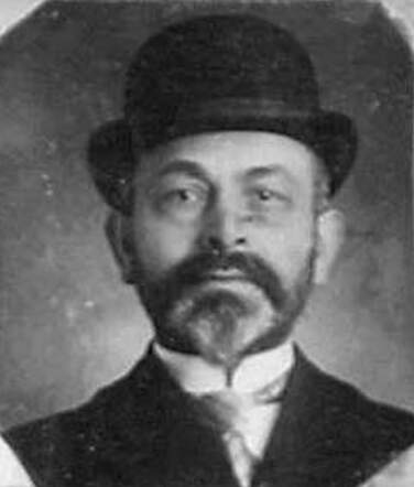 Izaak Hirsch Schuster  SAA kaart 745-13864