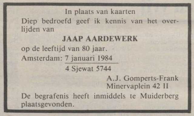 Jaap Aardewerk