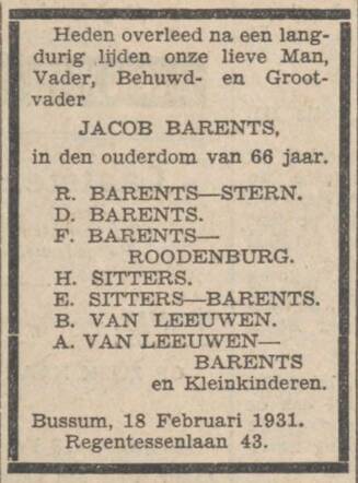 Jacob Barents