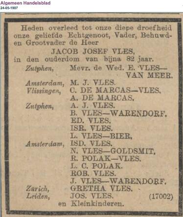 Jacob Joseph Vles