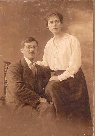 Jakob en Rosa Bendik-Vecht, 1918