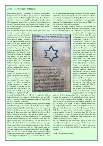 © Bert Lever, november 2015