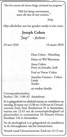 Joseph Cohen
