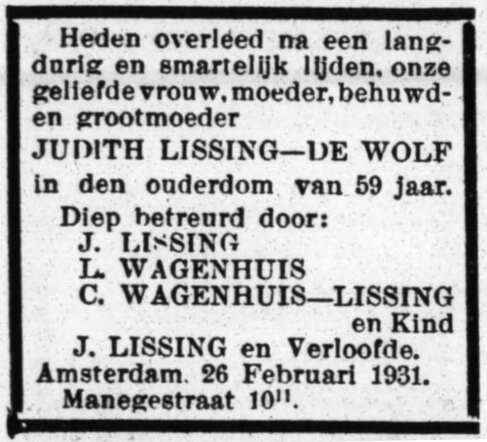 Judith Lissing-de Wolff