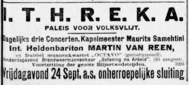 Kapelmeester Maurits Samehtini-23091920