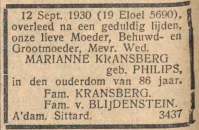 Marianne Kransberg-Philips