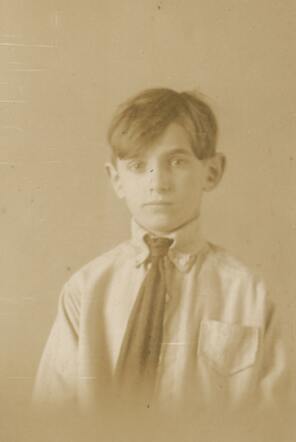 Jeugdfoto Jacques Alexander Leefson