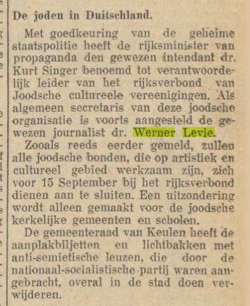 Leeuwarder Nieuwsblad 23 aug 1935