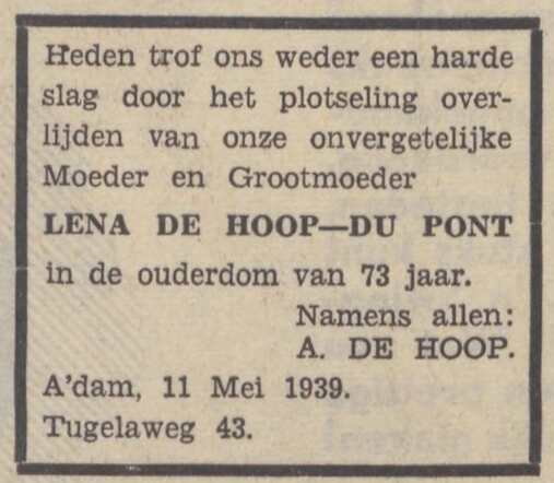 Lena de Hoop - du Pont