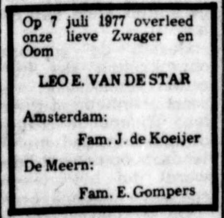 Leo van de Star