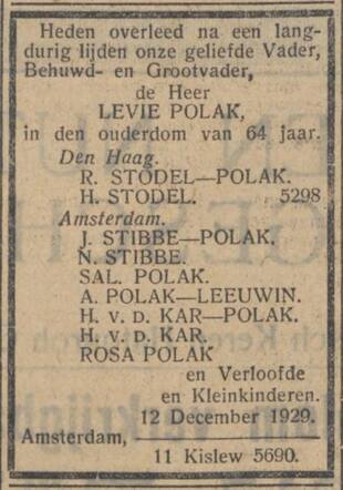 Levie Polak