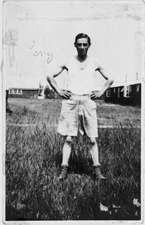 Levie Visser in kamp Westerbork