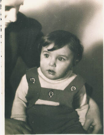 Gregor Lowinsky on his first birthday
