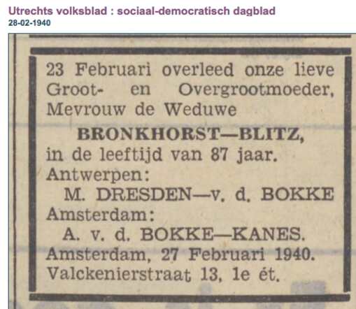 Margaretha Bronkhorst-Blitz