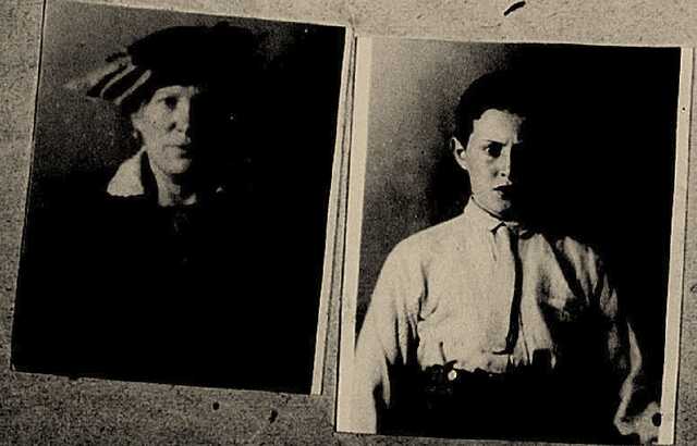 Marianne Heertje-Vogel en zoon Willem Heertje geb 1909