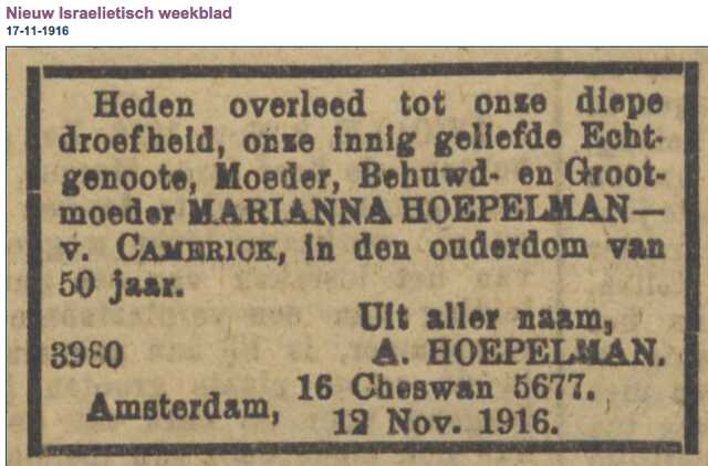 Marianne Hoepelman-van Camerik
