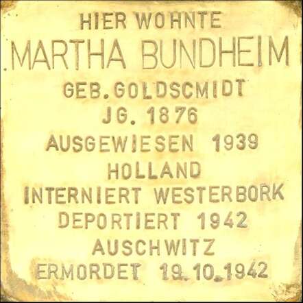 Martha Bundheim-Goldschmidt