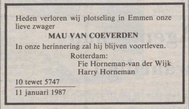 Maurits Jacob van Coeverden
