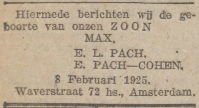 Max Pach